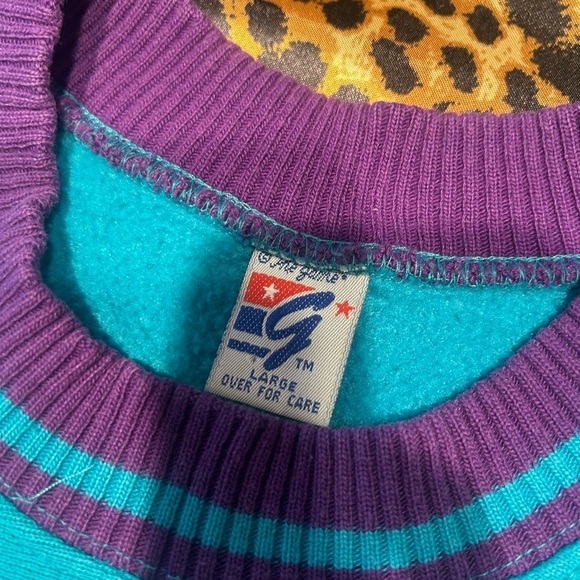 Vintage 90s Charlotte Hornets The Game Crewneck Sweatshirt - Picture 3 of 7